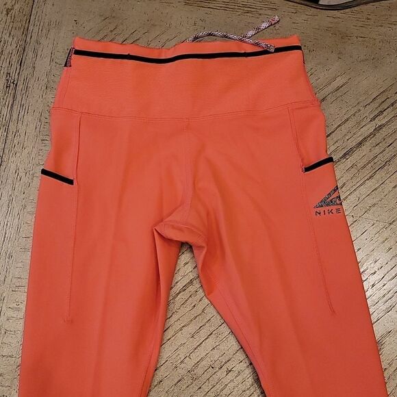 Nike Epic Luxe Women's mid rise trail running legging NWT size S🧡 - Picture 8 of 12